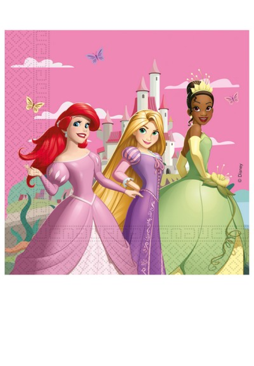20 TOVAGLIOLI 33X33 PRINCESS CREATE YOUR WORLD 5PR97256 11090