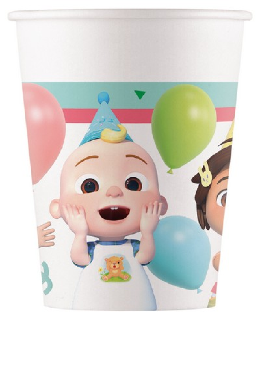 8 BICCHIERI COCOMELON 5PR97878