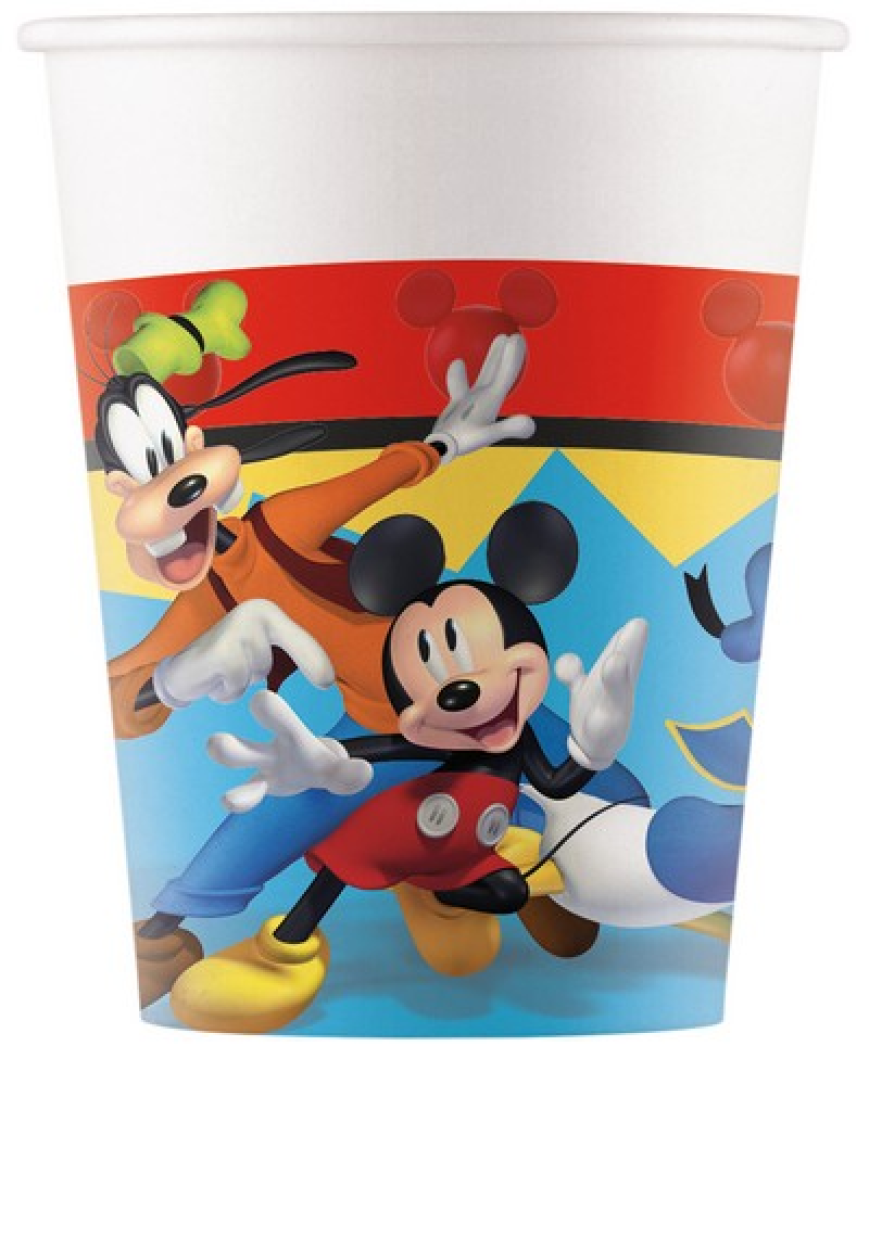 8 BICCHIERI MICKEY JUMP INTO FUN 5PR97225
