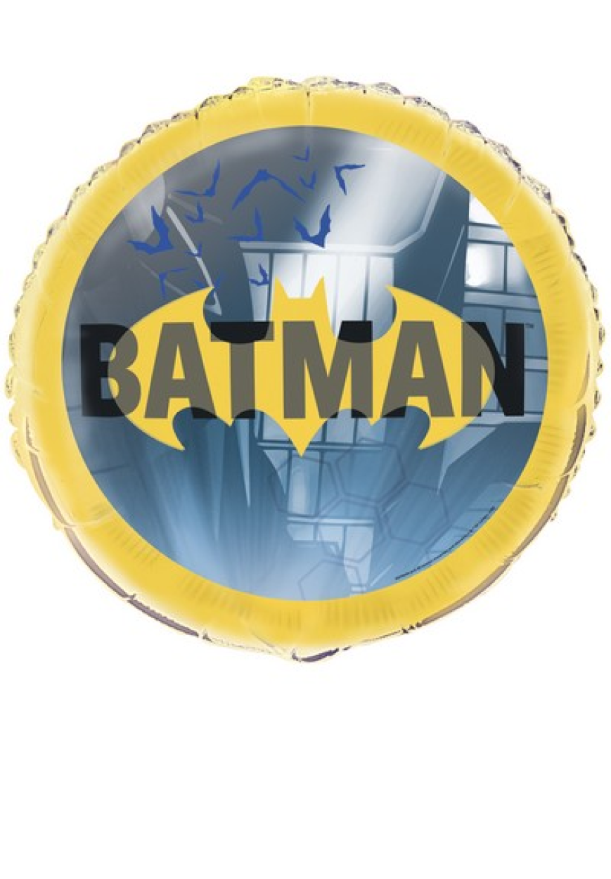 PALLONCINO FOIL BATMAN – 18" (45 CM) – 1 PZ 5UN77527