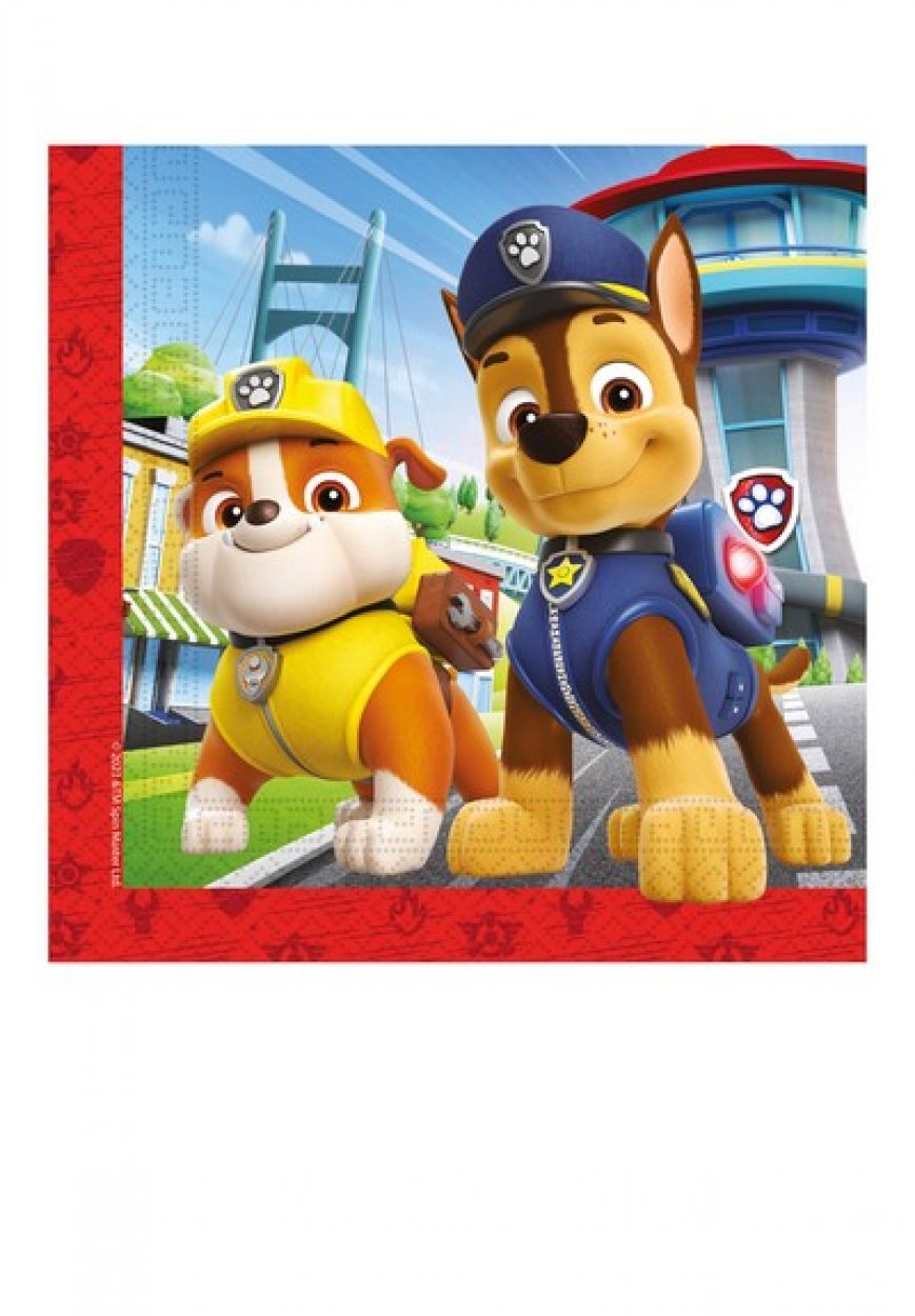 20 TOVAGLIOLI 33X33 PAW PATROL RESCUE HERO 5PR95599