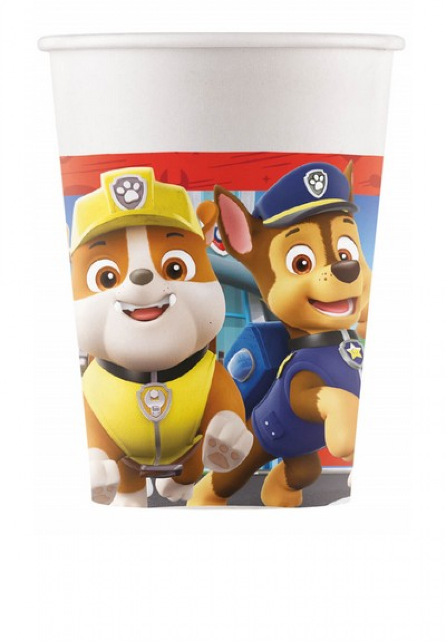 8 BICCHIERI PAW PATROL RESCUE HERO 5PR95598