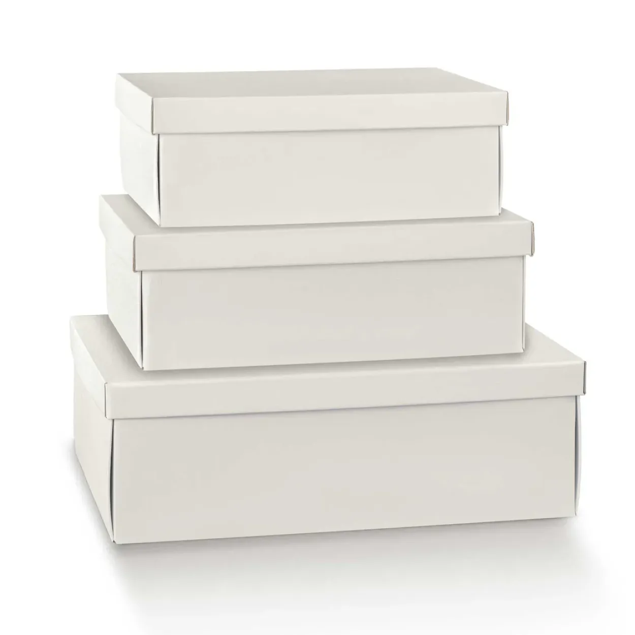 FONDO E COPERCHIO FIBRA BIANCO 300X230X110 119401C 11233