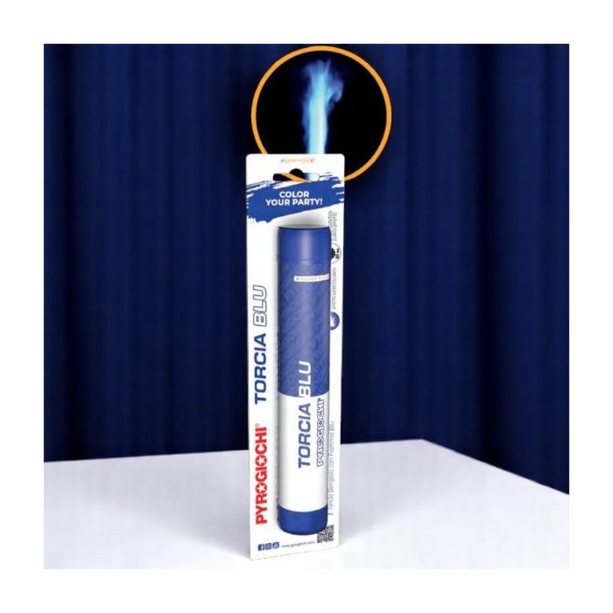 TORCIA BLU 60 SECONDI 43071 12060