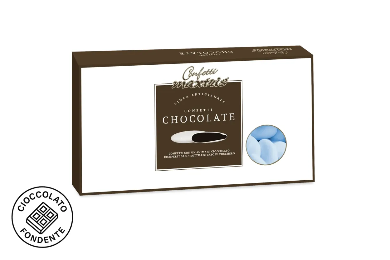 CONFETTI CIOCCOLATO FONDENTE CELESTE PZ240 CIOC - 1KG