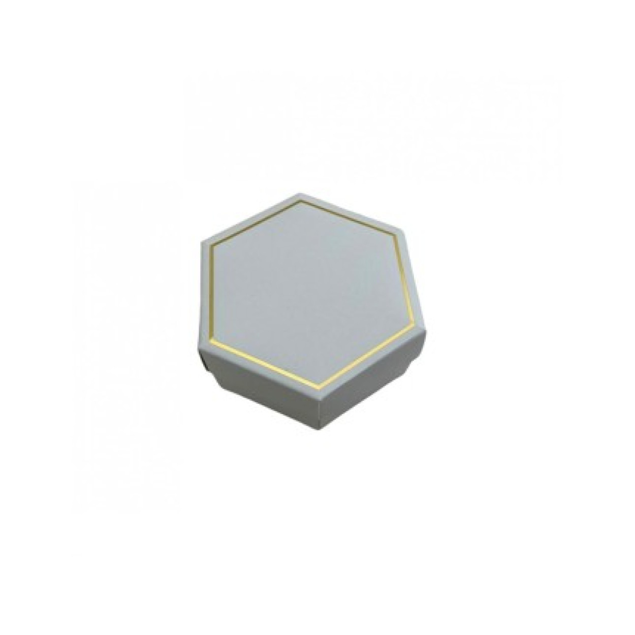 ASTUCCIO ESAGONALE SALVIA 2 SCOMPARTI 5X5X4 EXA005SLV