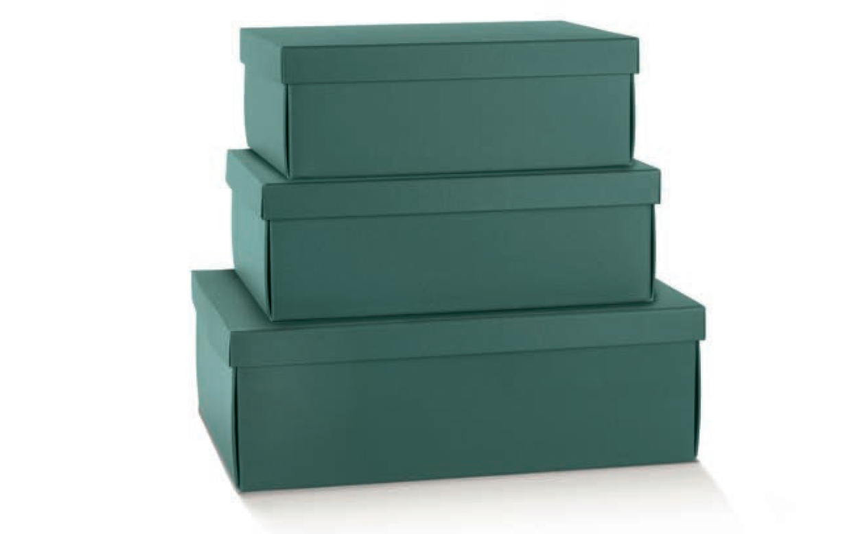 FONDO E COPERCHIO FIBRA VERDE 380X260X130 139471C