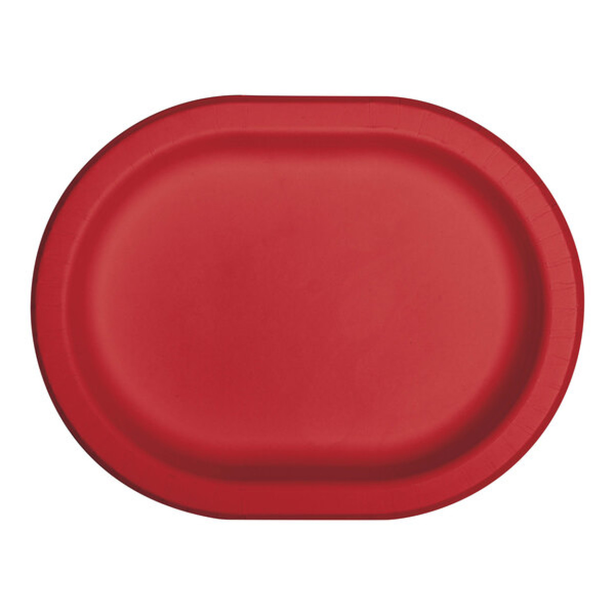 PIATTO OVALE ROSSO CLASSICO 8C372604