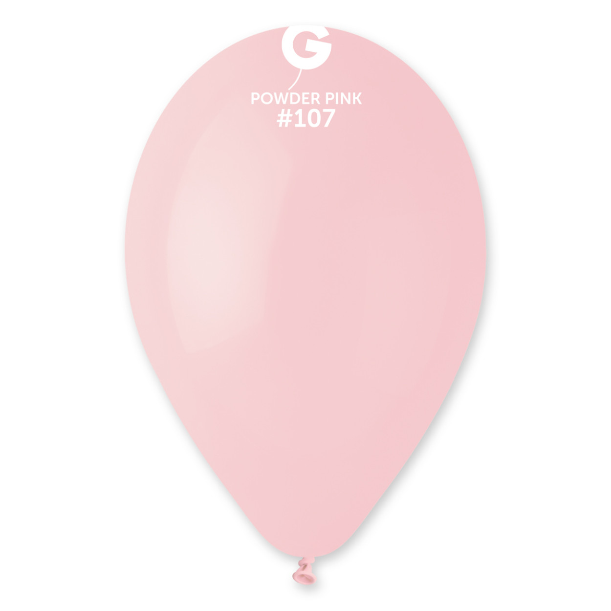 CONFEZIONE 100 PALLONCINI 12" LATTICE G110 ROSA POLVERE 107