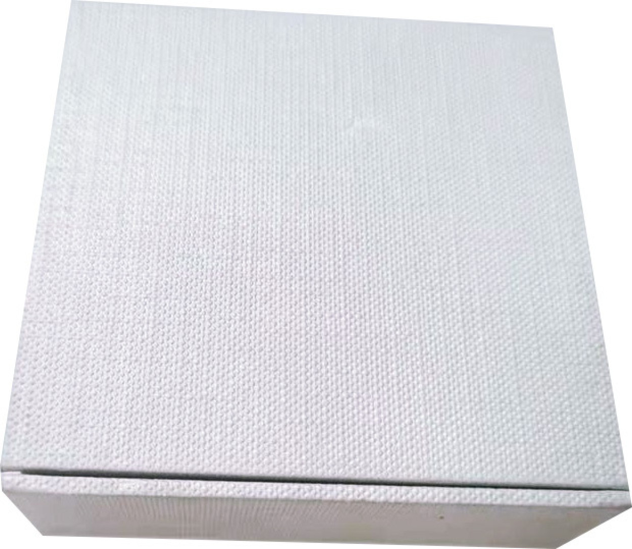 SCATOLA TRAMATA BIANCA 8X8X3 E057
