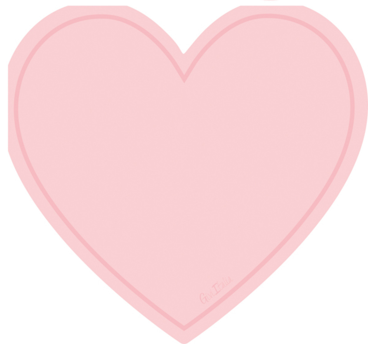16 TOV.LI 33X33 SAGOMATI CUORE ROSA 41733