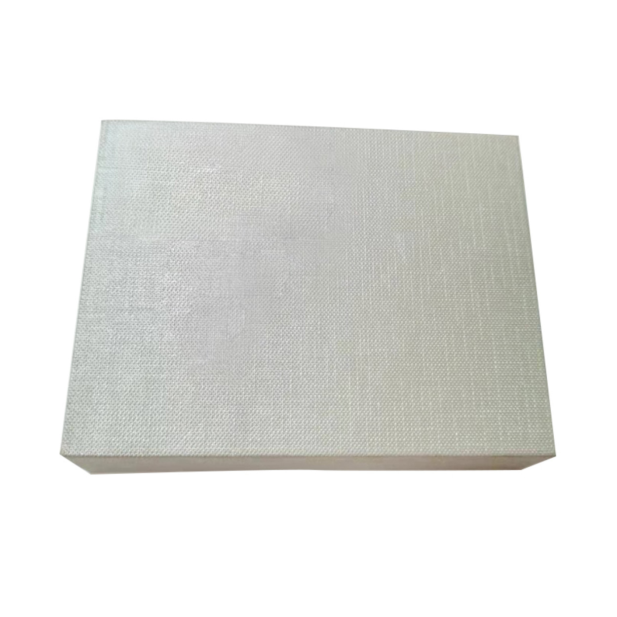 SCATOLA TRAMATA BIANCA 13x10X3 CM E060