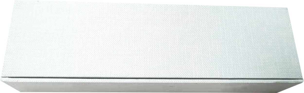 SCATOLA TRAMA BIANCA 17X5X3 E063