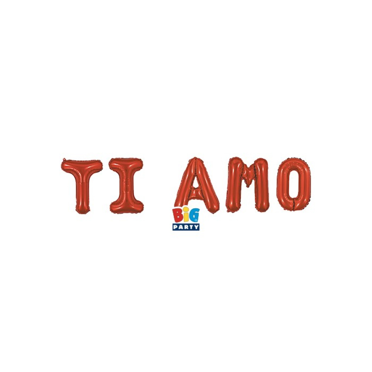 FOIL SCRITTA TI AMO 150X40 CM 75621 11035