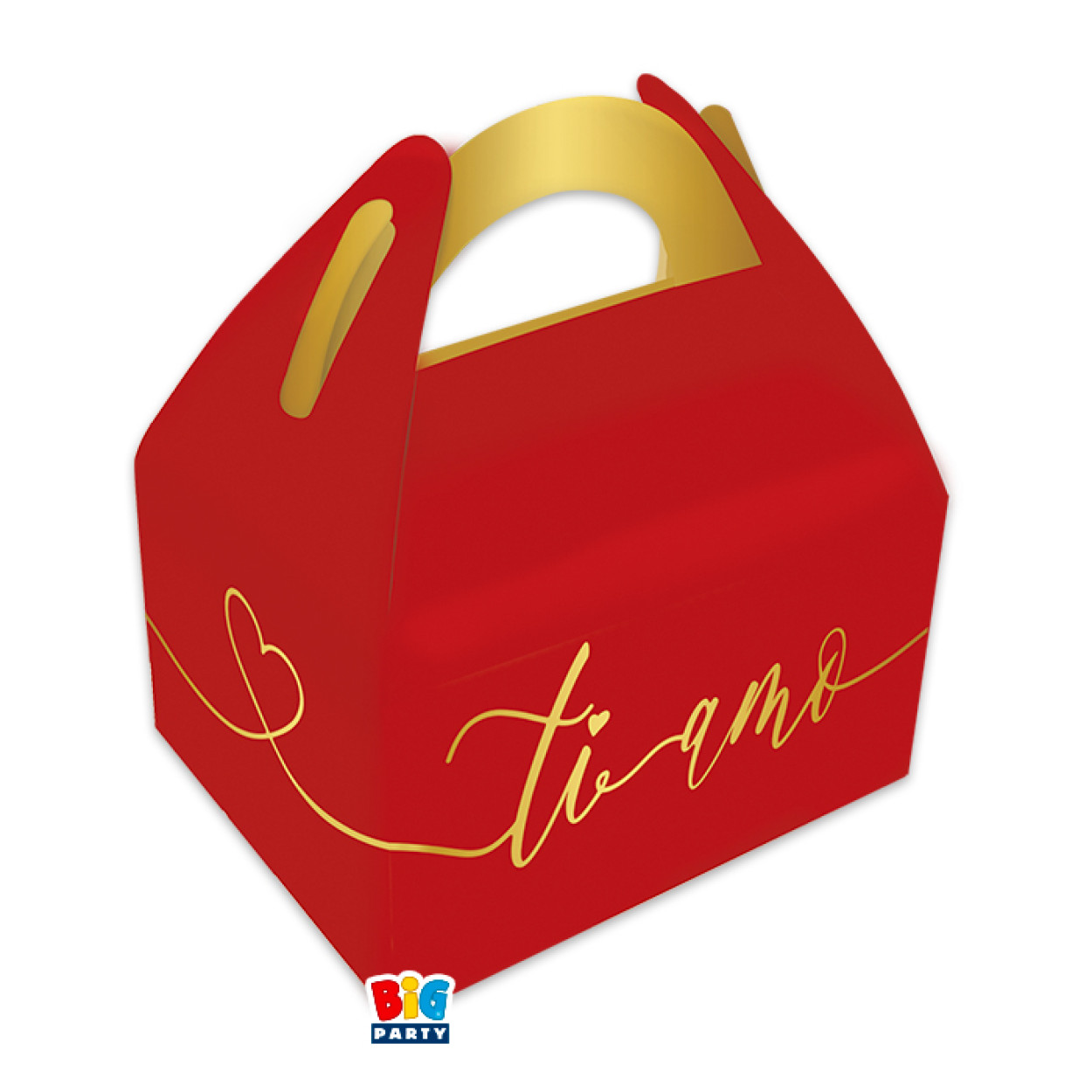 6 HAPPY BOX 15X18X11 TIAMO GOLD 76092 11035