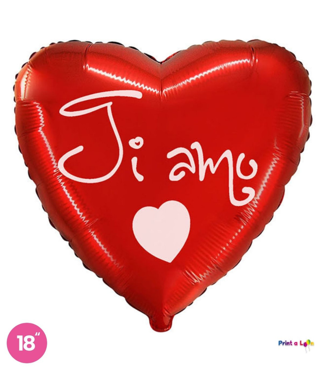 FOIL 18 CUORE TI AMO PAL4187-18 11028