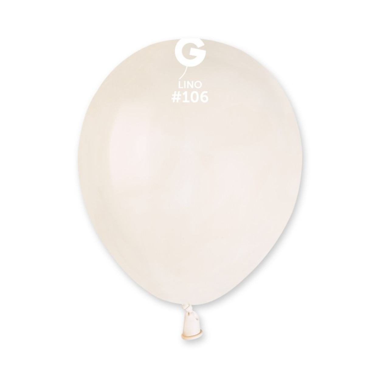 CONFEZIONE 100 PALLONCINI 5" LATTICE A50 LINO 106