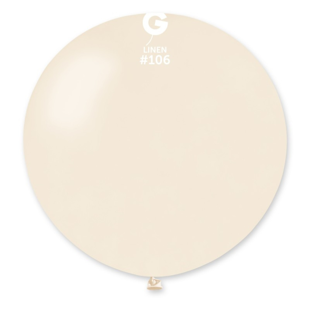CONFEZIONE 25 PALLONCINI 19" LATTICE G150 LINO 106