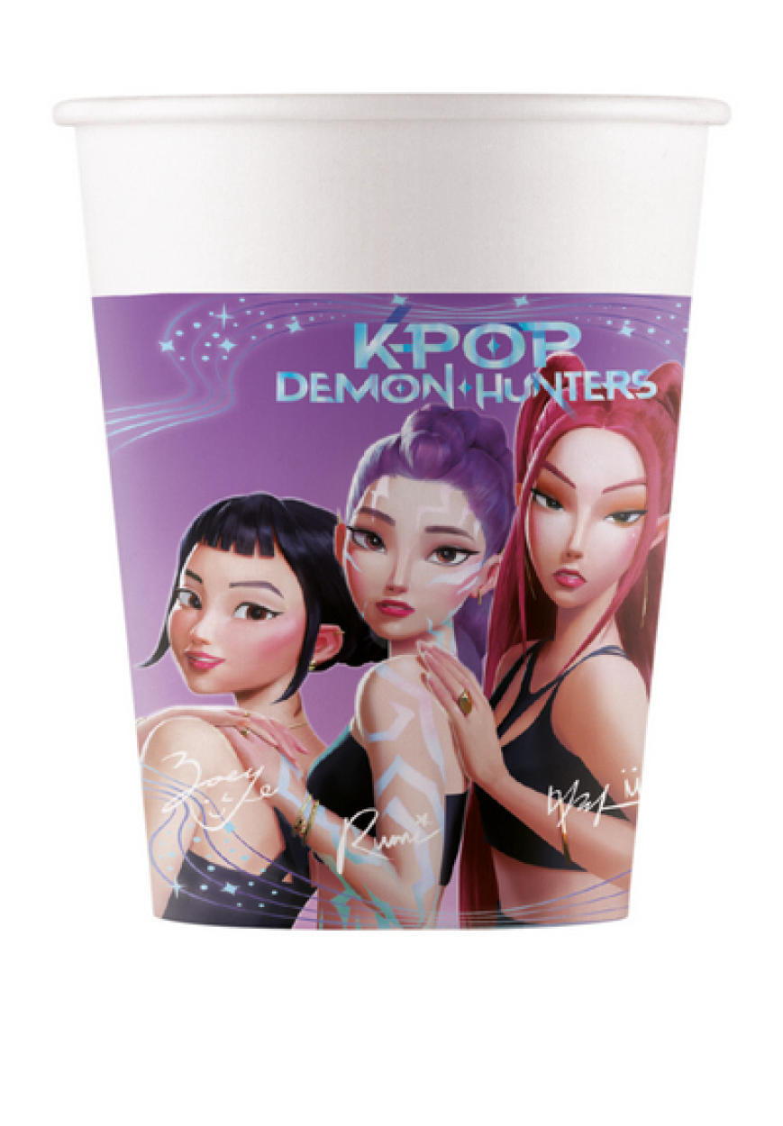 8 BICCHIERI K-POP DEMON HUNTERS 5PR98640