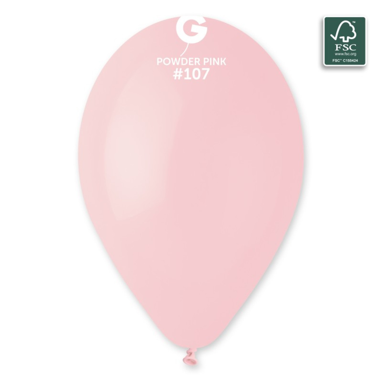 CONFEZIONE 50 PALLONCINI 13" LATTICE G120 ROSA POLVERE 107