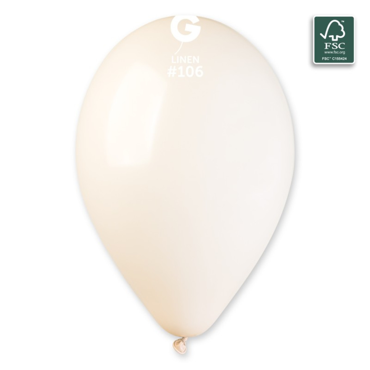 CONFEZIONE 50 PALLONCINI 13" LATTICE G120 LINO 106