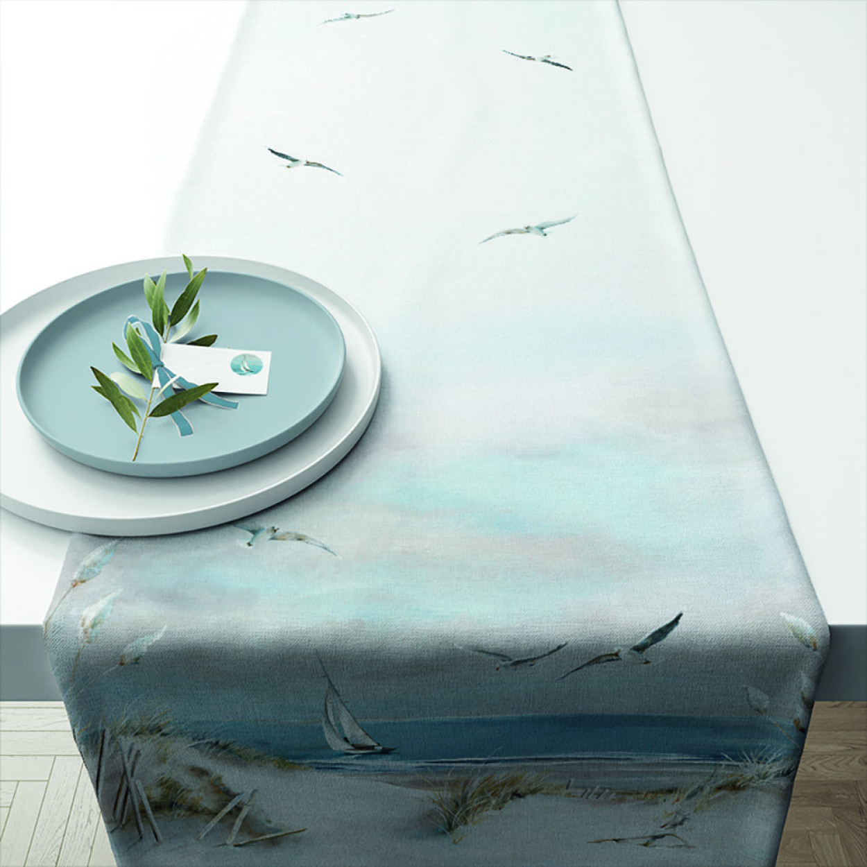 RUNNER 40X150 CM SAILING AT SEA 16619330