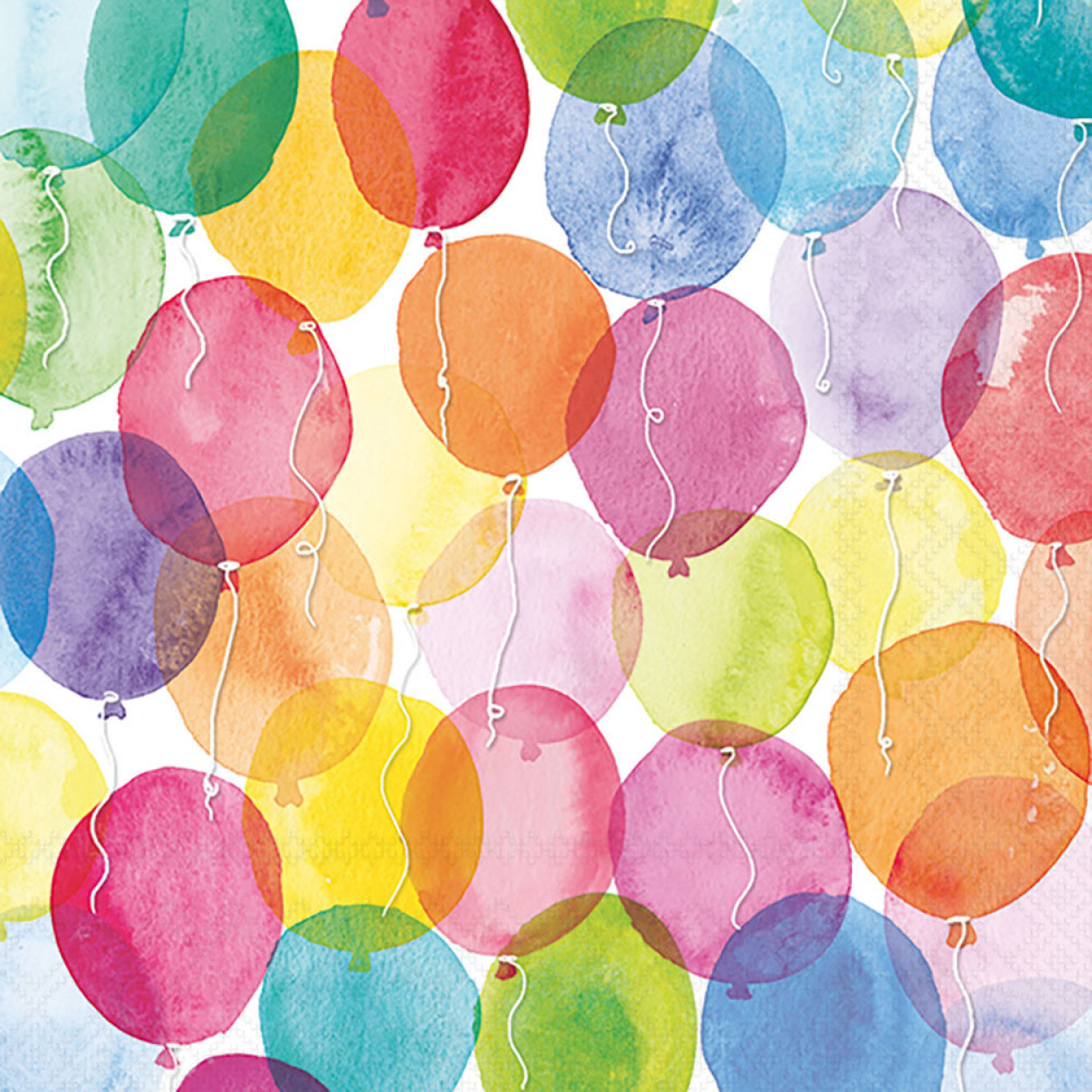 TOVAGLIOLI 33X33 AQUARELL BALLOONS 13311480