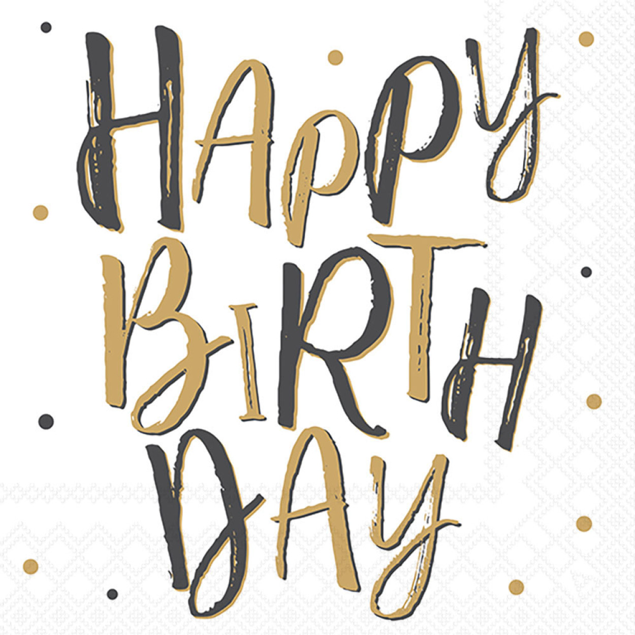 TOVAGLIOLI 33X33 BIRTHDAY CELEBRATION WHITE 13318236