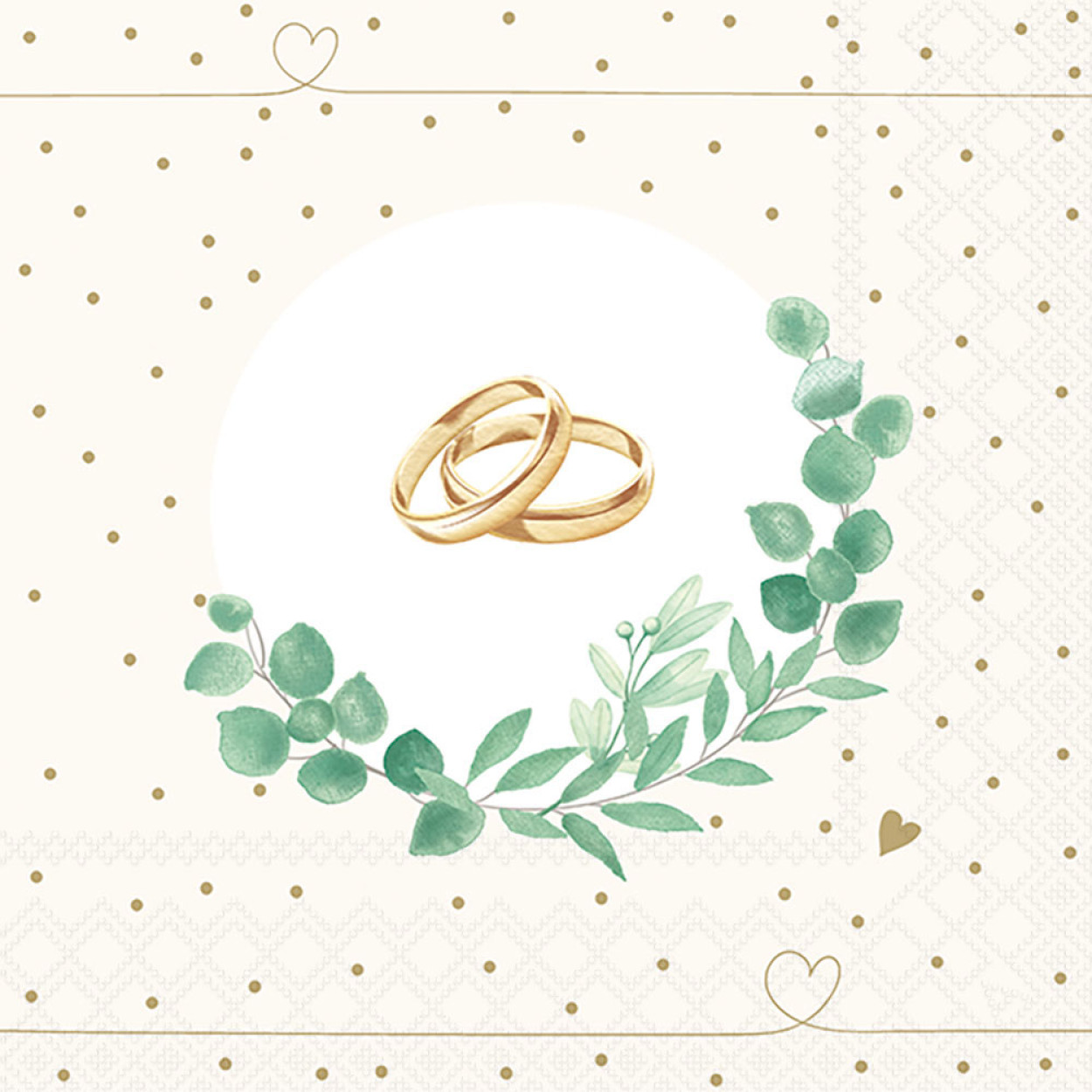 TOVAGLIOLI 33X33 WEDDING BRANCH WHITE 13315111