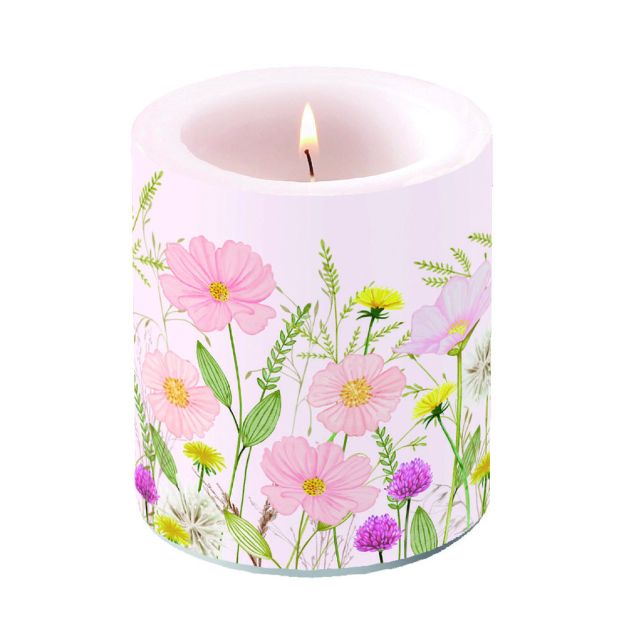 CANDELA MEDIA PASTEL FLOWERS PINK 19320345