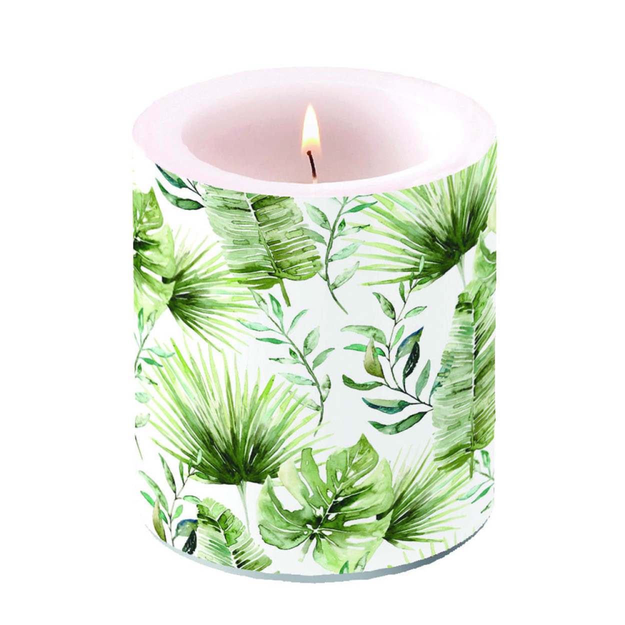 CANDELA MEDIA JUNGLE LEAVES WHITE 19318215