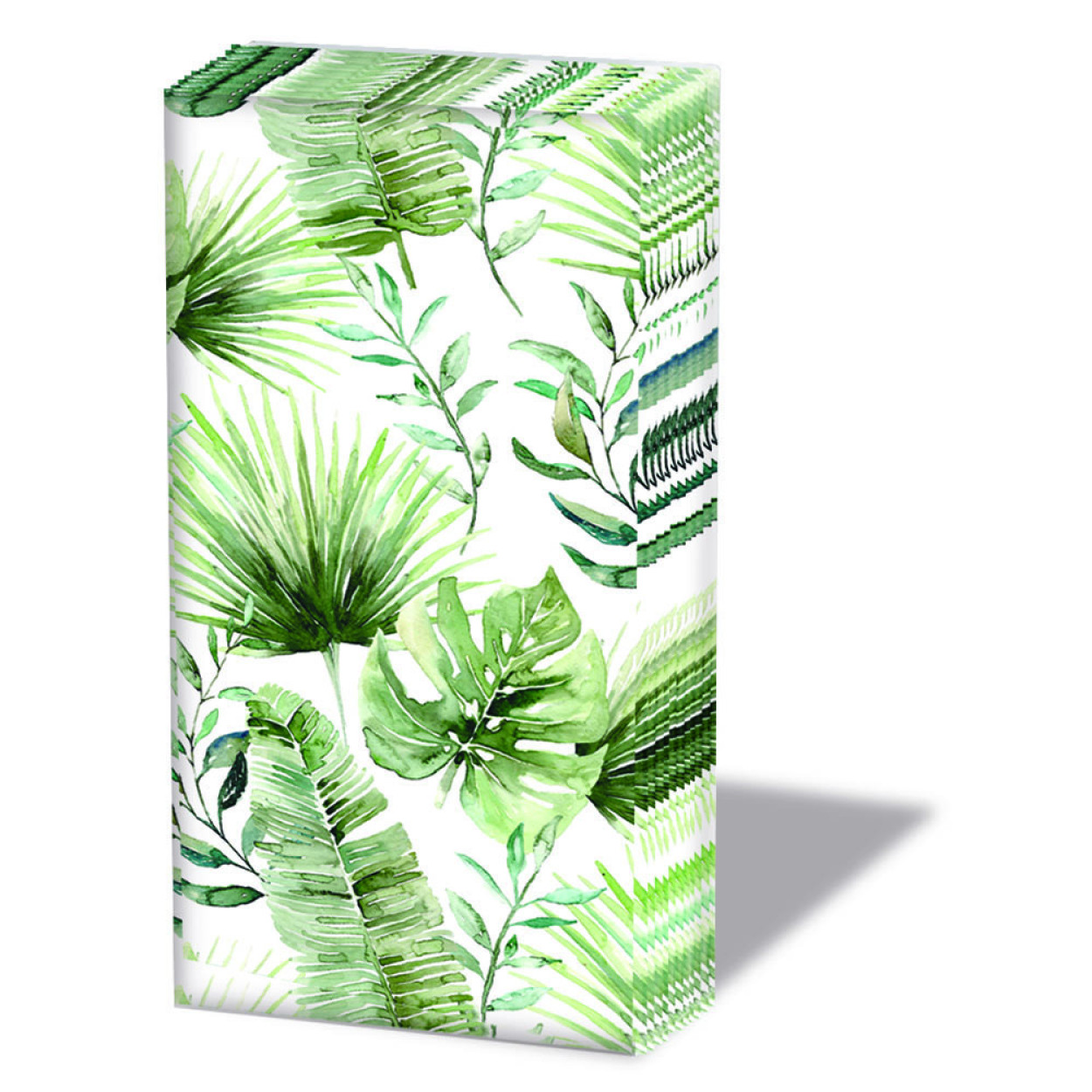 FAZZOLETTI JUNGLE LEAVES WHITE 12218215