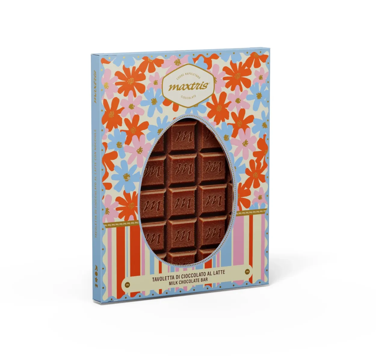 TAVOLETTA DI CIOCCOLATO MAXTRIS AL LATTE UOVO 70GR PASTABLAT70