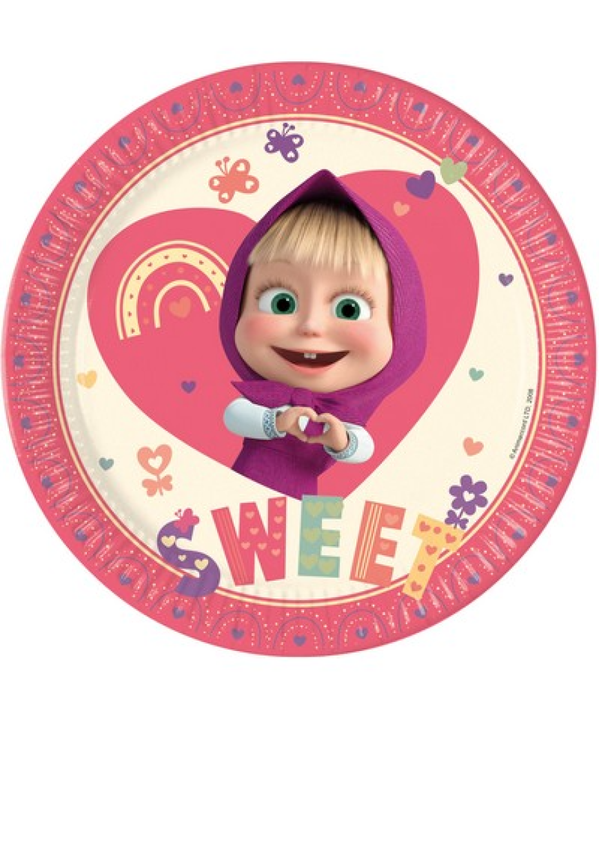 8 PIATTI 23 CM MASHA SWEET HEART 5PR97907