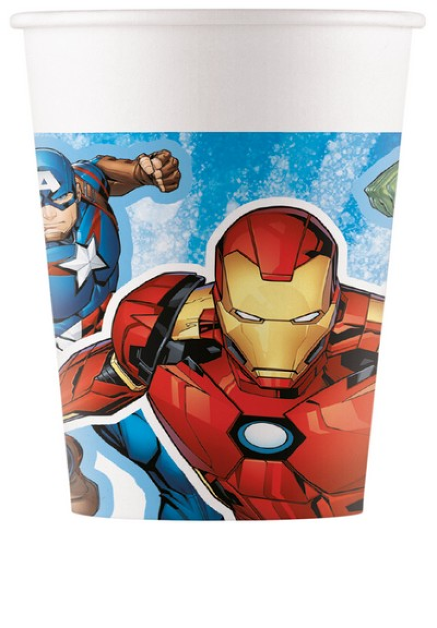 8 BICCHIERI AVENGERS EVERGREEN 5PR97299