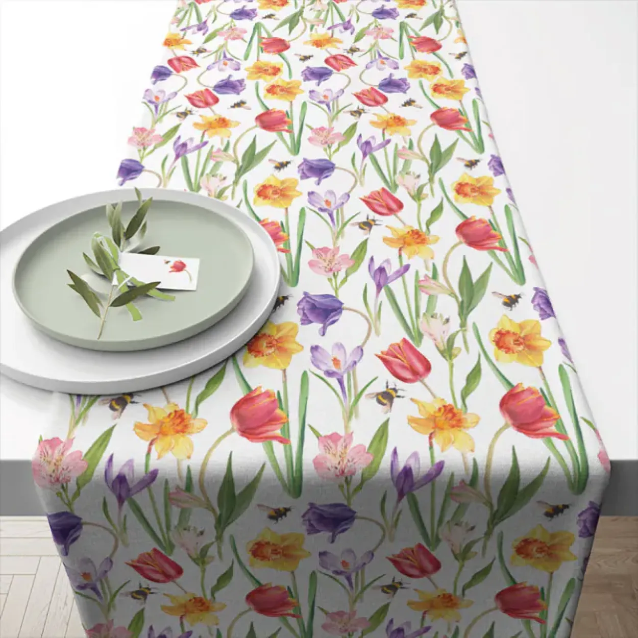 RUNNER 40X150 CM FLOWERS IN SPRING 16620350