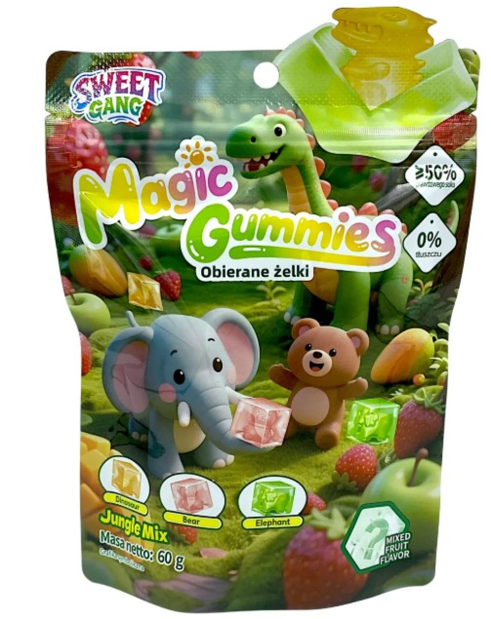 CARAMELLE MAGIC GUMMIES JUNGLE 60 GR SPE393