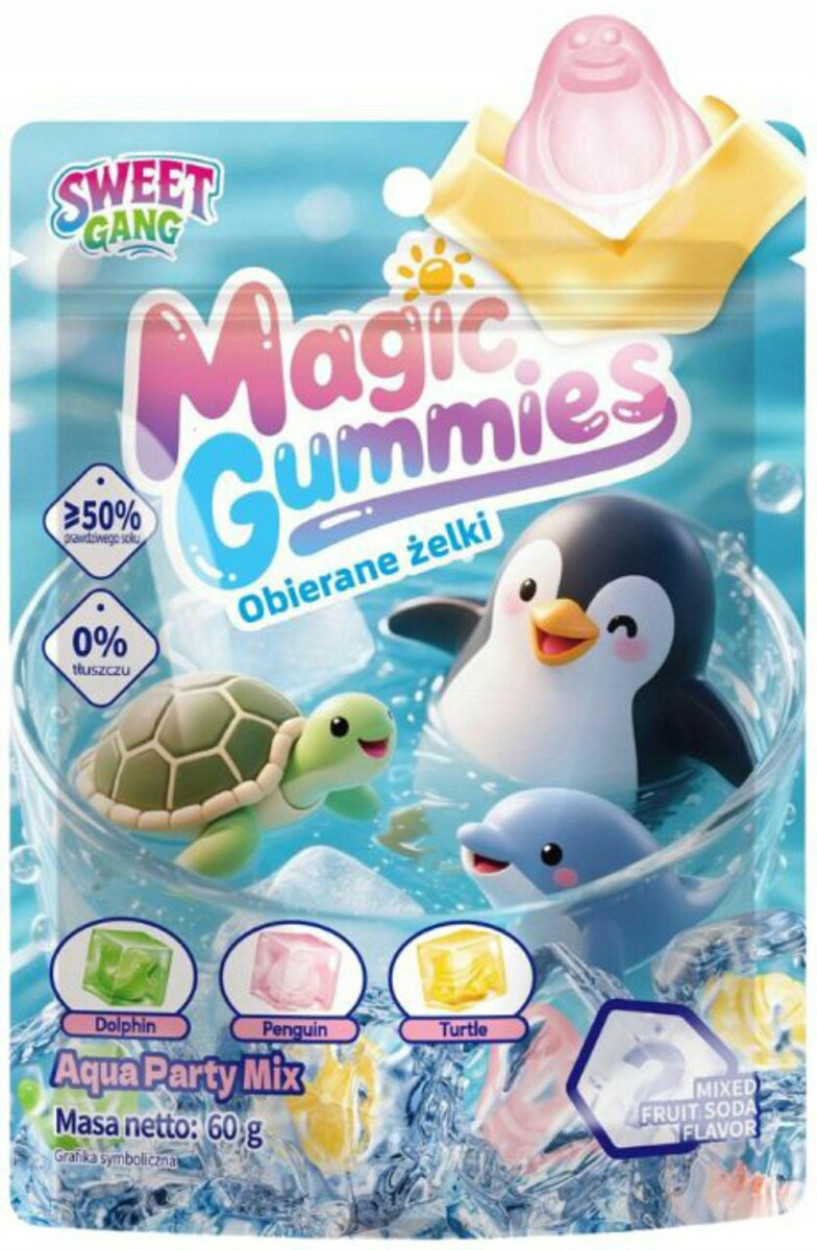 CARAMELLE MAGIC GUMMIES ACQUA PARTY 60 GR SPE392