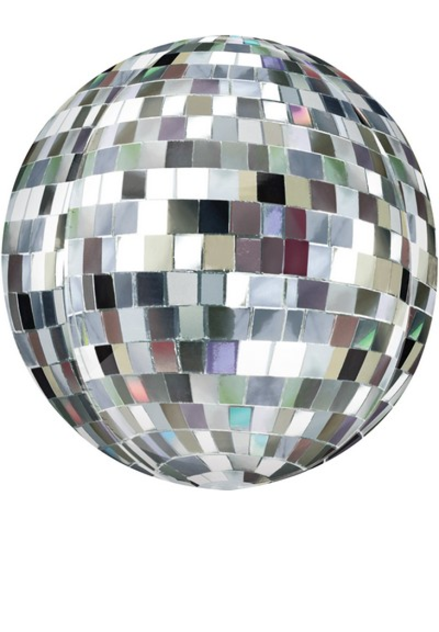 PALLONE FOIL ORBZ DISCO BALL DISCOTECA 38 x 40 cm 7A4741501