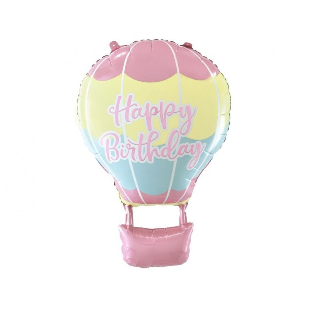 PALLONE FOIL SUPER SHAPE MONGOLFIERA HAPPY BIRTHDAY 40x60 cm BF-HBHB
