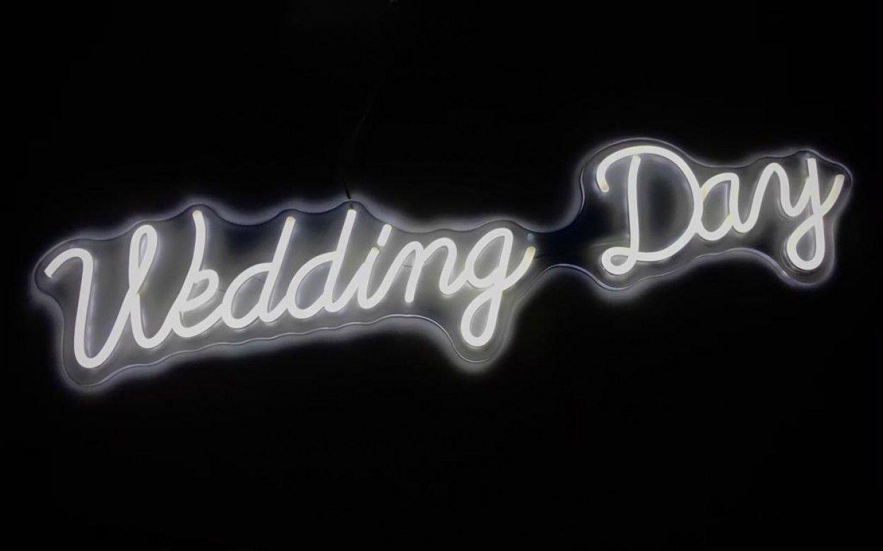 STRIP LED WEDDING DAY BIANCO FREDDO 86X21 CM 2106