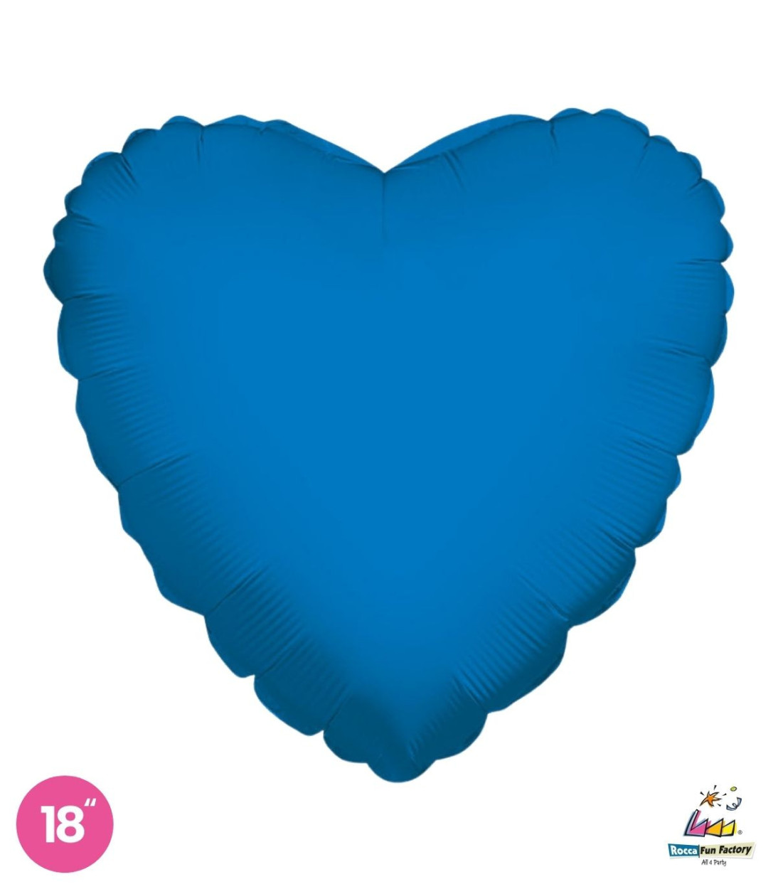 PALLONE FOIL 18" CUORE BLU 6580943-01