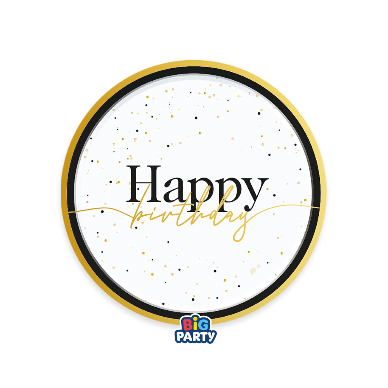 6 PIATTI CM18 HAPPY BIRTHDAY PRESTIGE 77242