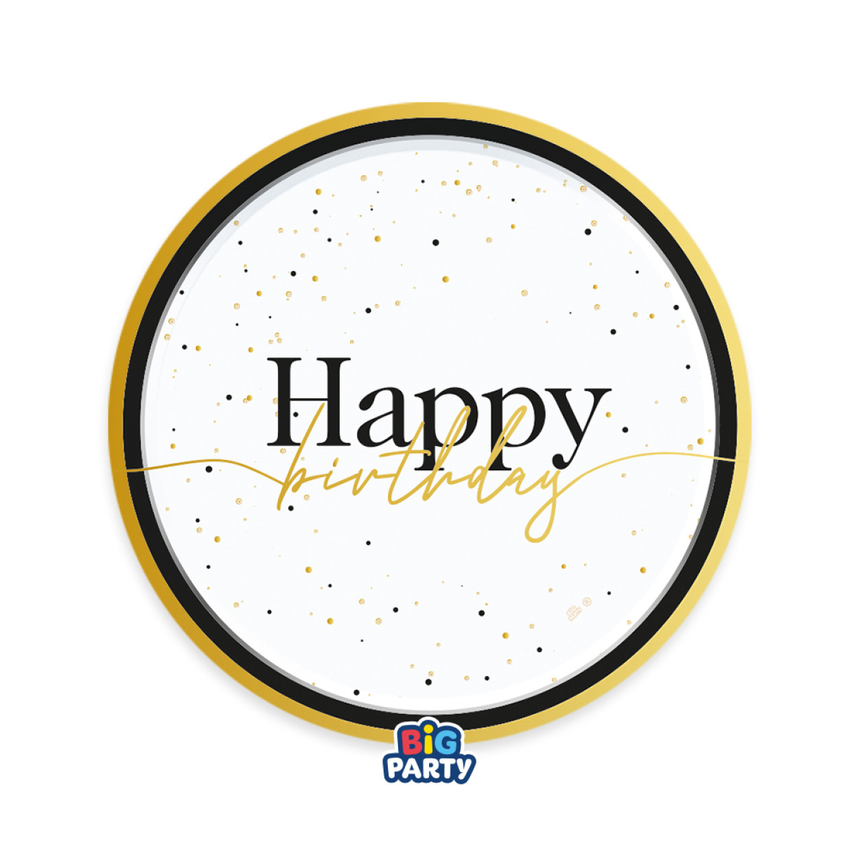 6 PIATTI CM22 HAPPY BIRTHDAY PRESTIGE 77241