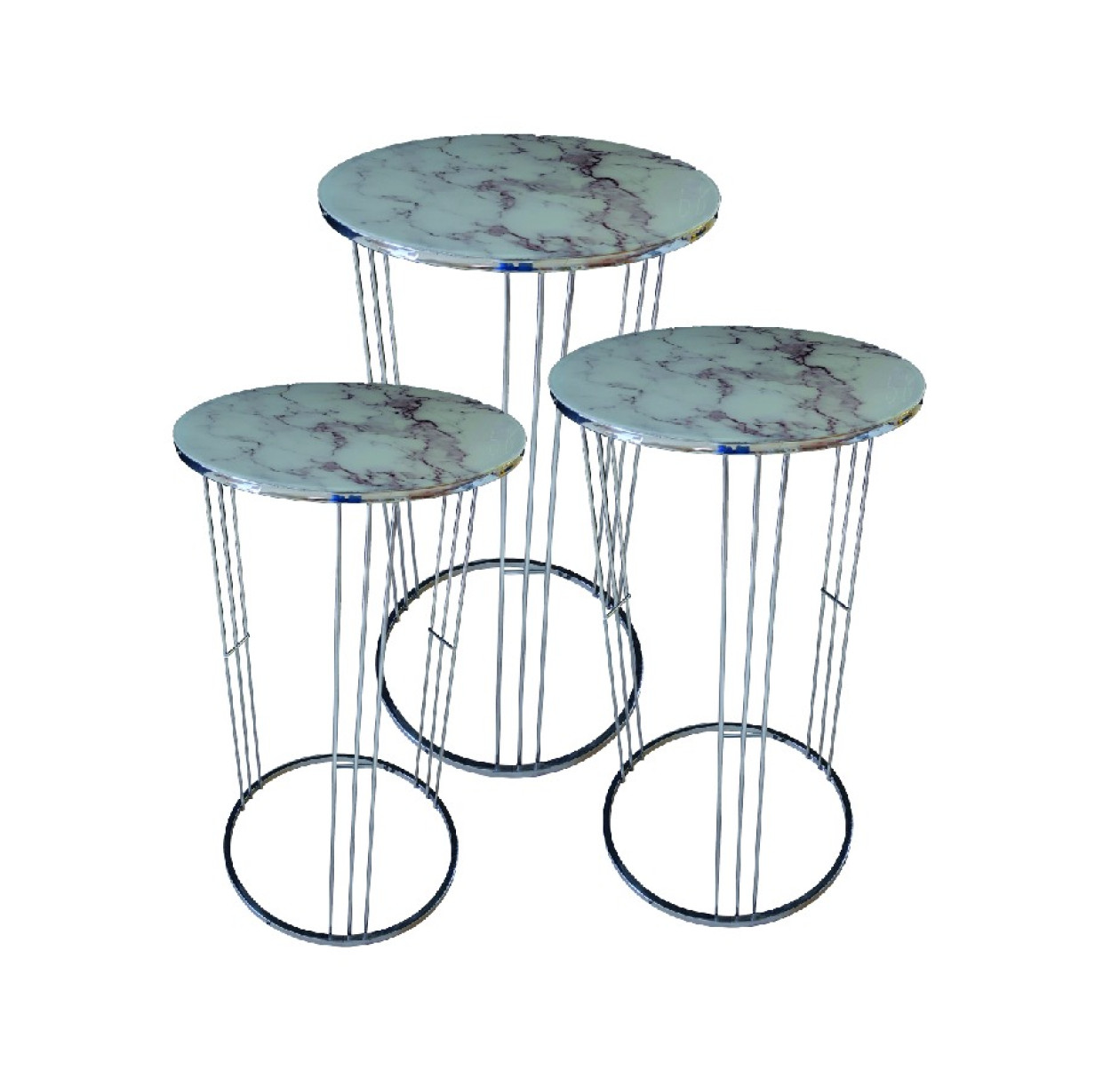SET ALZATE CIRCE KROM E MARMO 2334