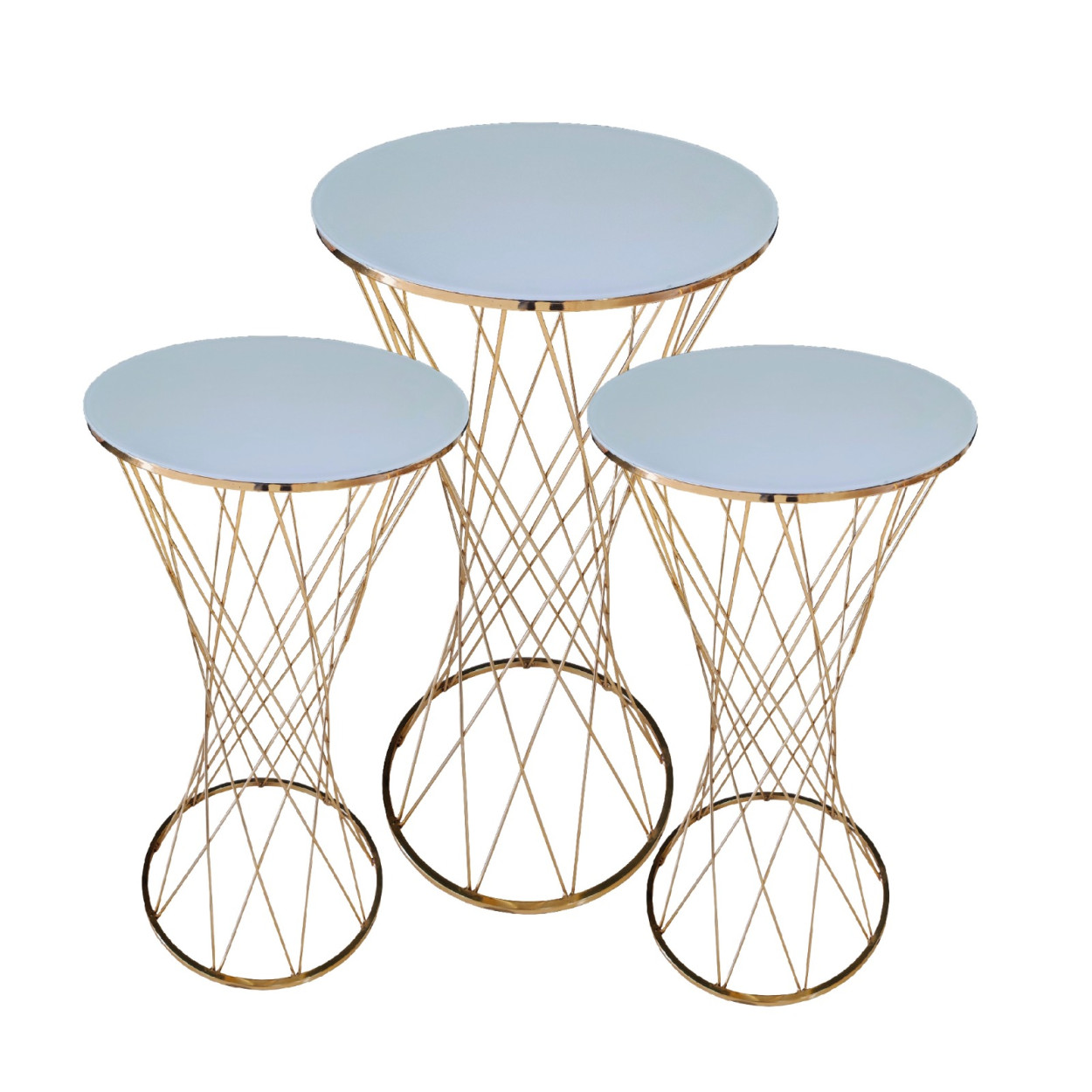 SET ALZATE AFRODITE ORO E BIANCO 2332