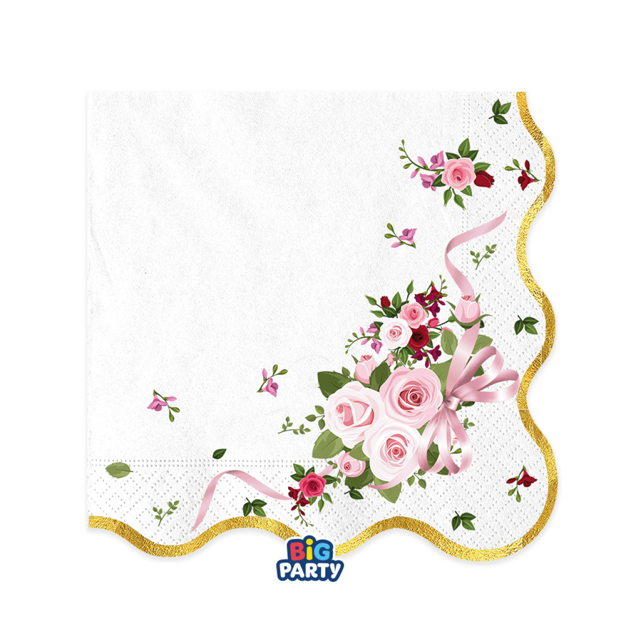16 TOVAGLIOLI 33X33 PINK BLOSSOM 76640