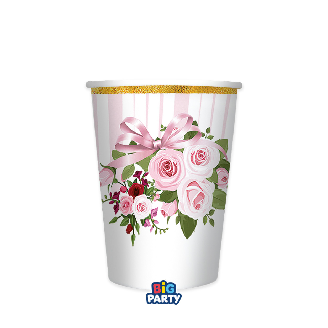 6 BICCHIERI PINK BLOSSOM 76639