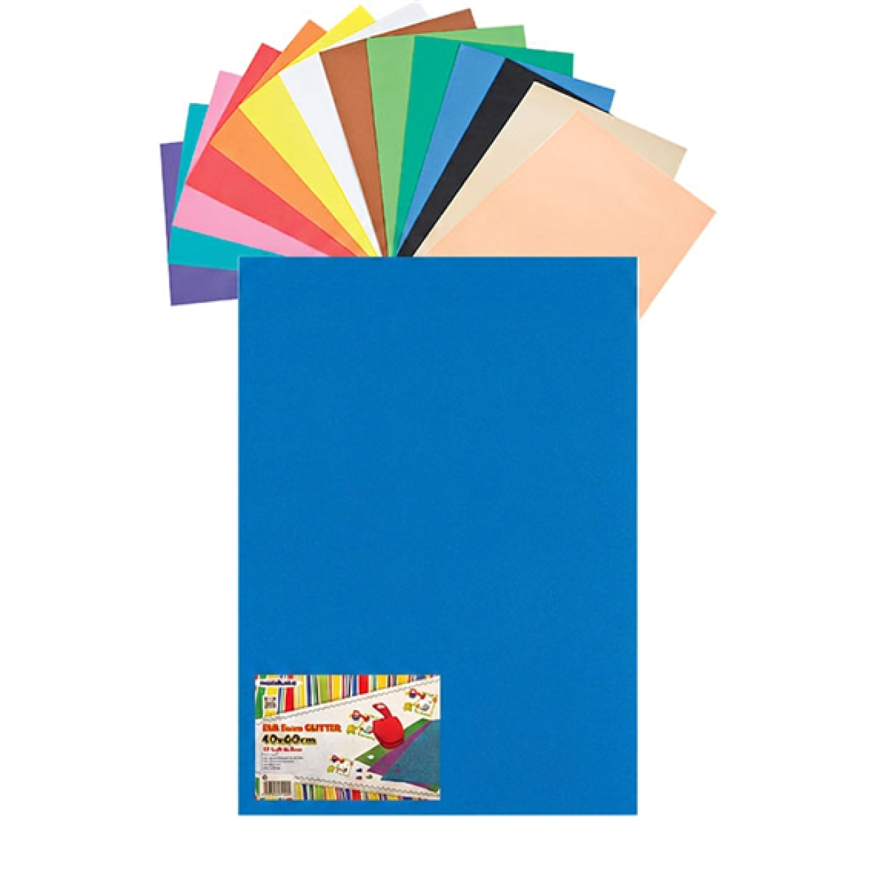 GOMMA EVA 60X40X2 BLU 23NIK144