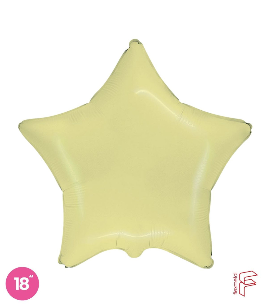 PALLONE FOIL 18" STELLA CREMA B301500SC